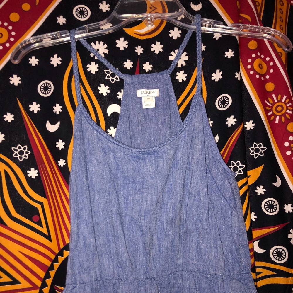 J. Crew Navy Maxi Dress w/ Pockets!